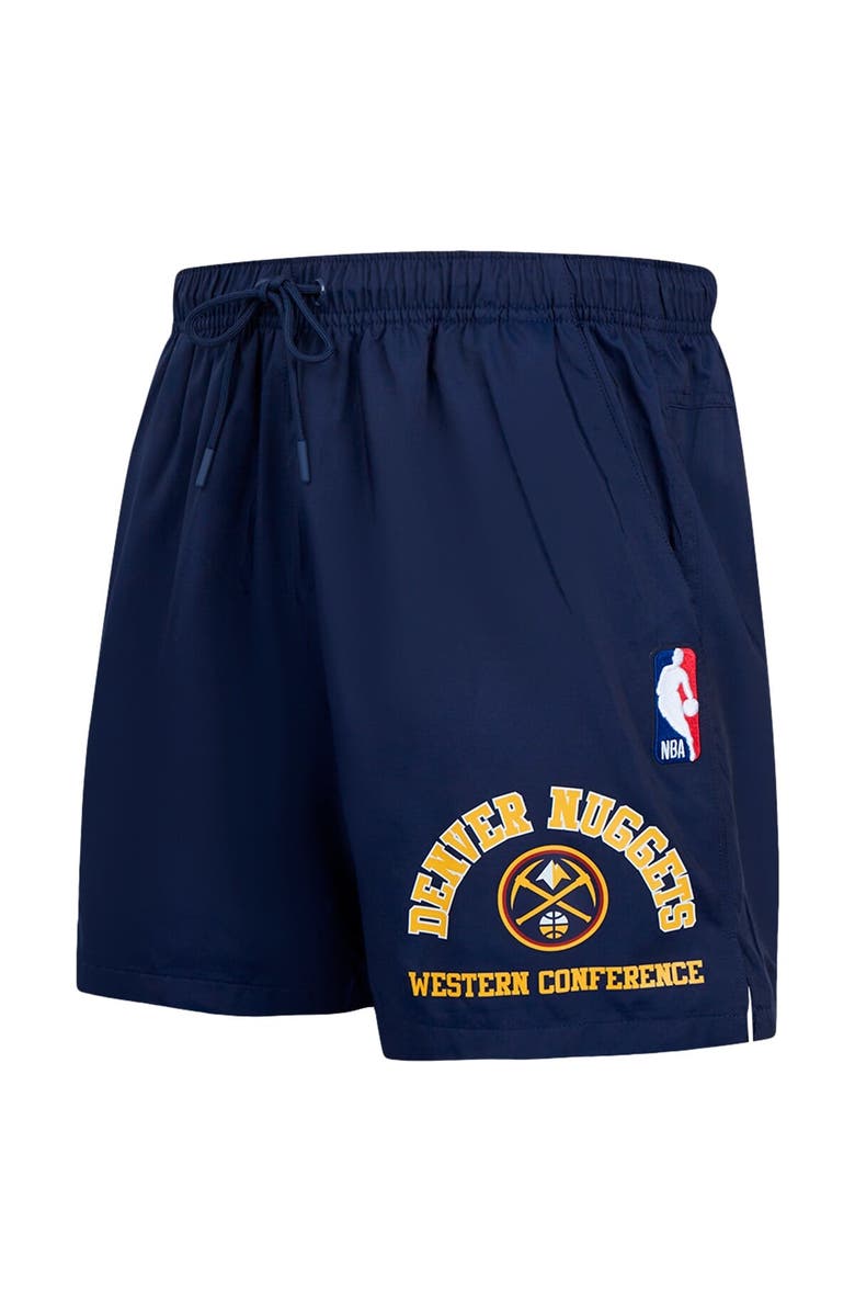 PRO STANDARD Men's Pro Standard Navy Denver Nuggets Area Code Shorts, Alternate, color, Navy