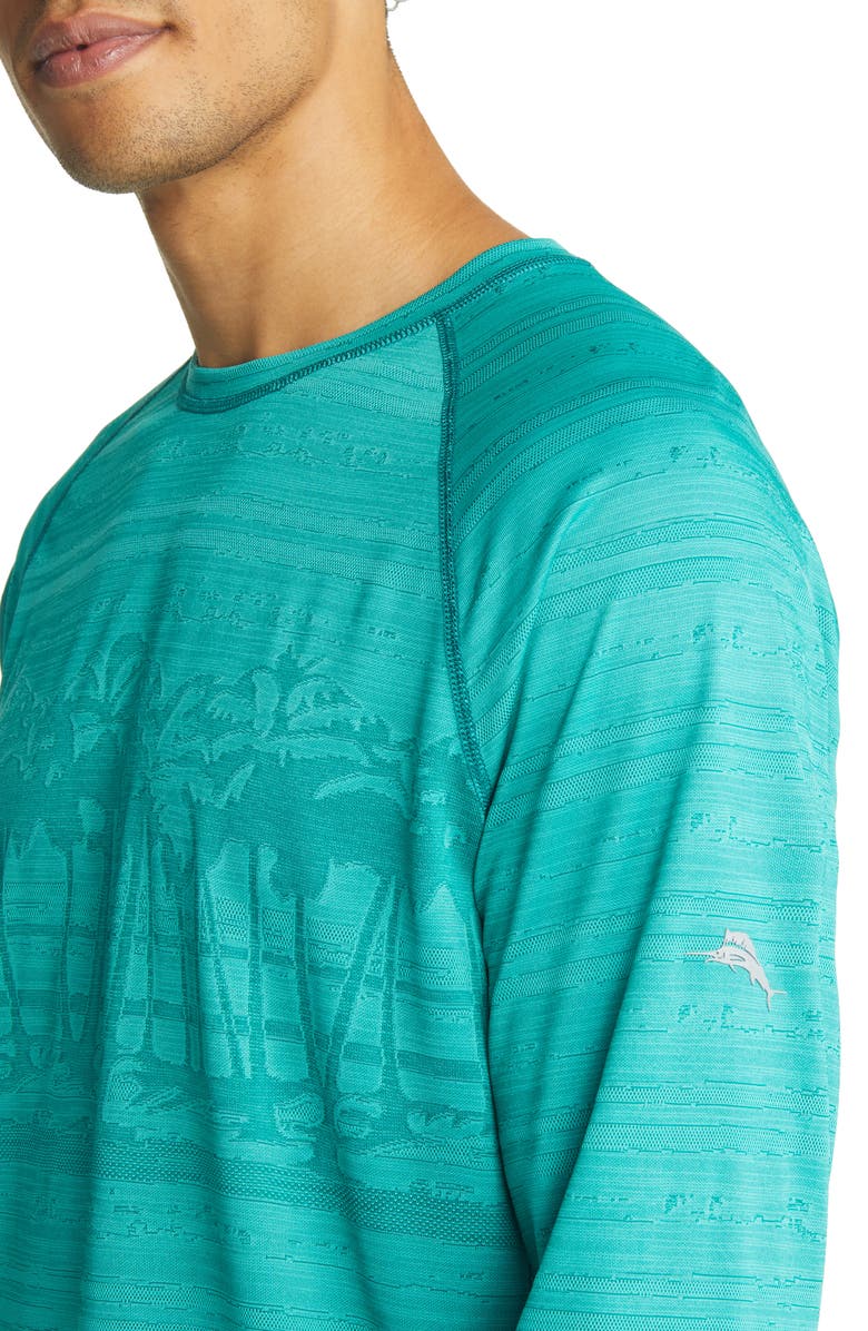 Tommy Bahama Men's Palm Blvd Long Sleeve Crewneck T-Shirt, Alternate, color,