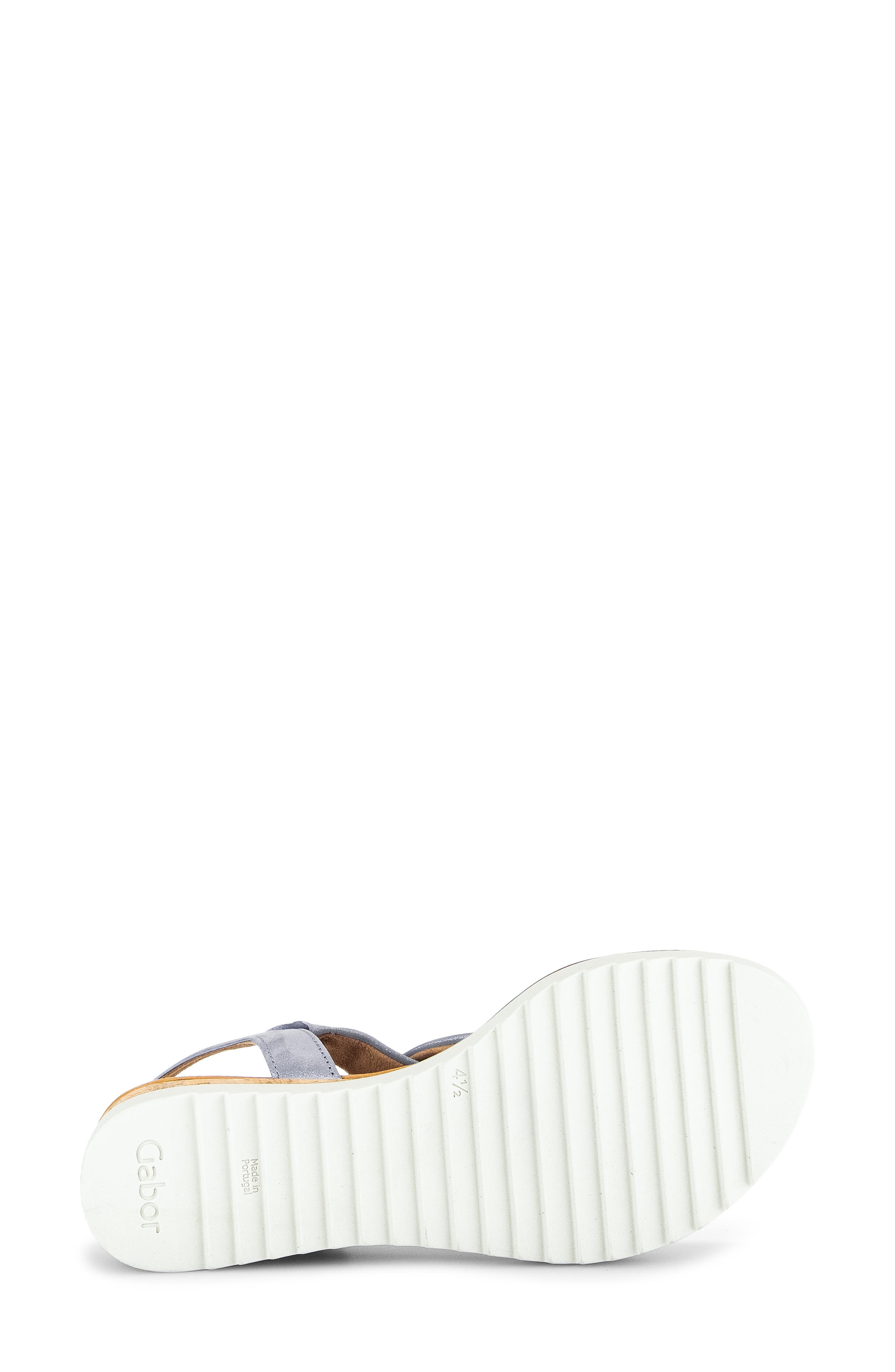 Gabor 42.751 Wedge Sandal, Alternate, color, Azur