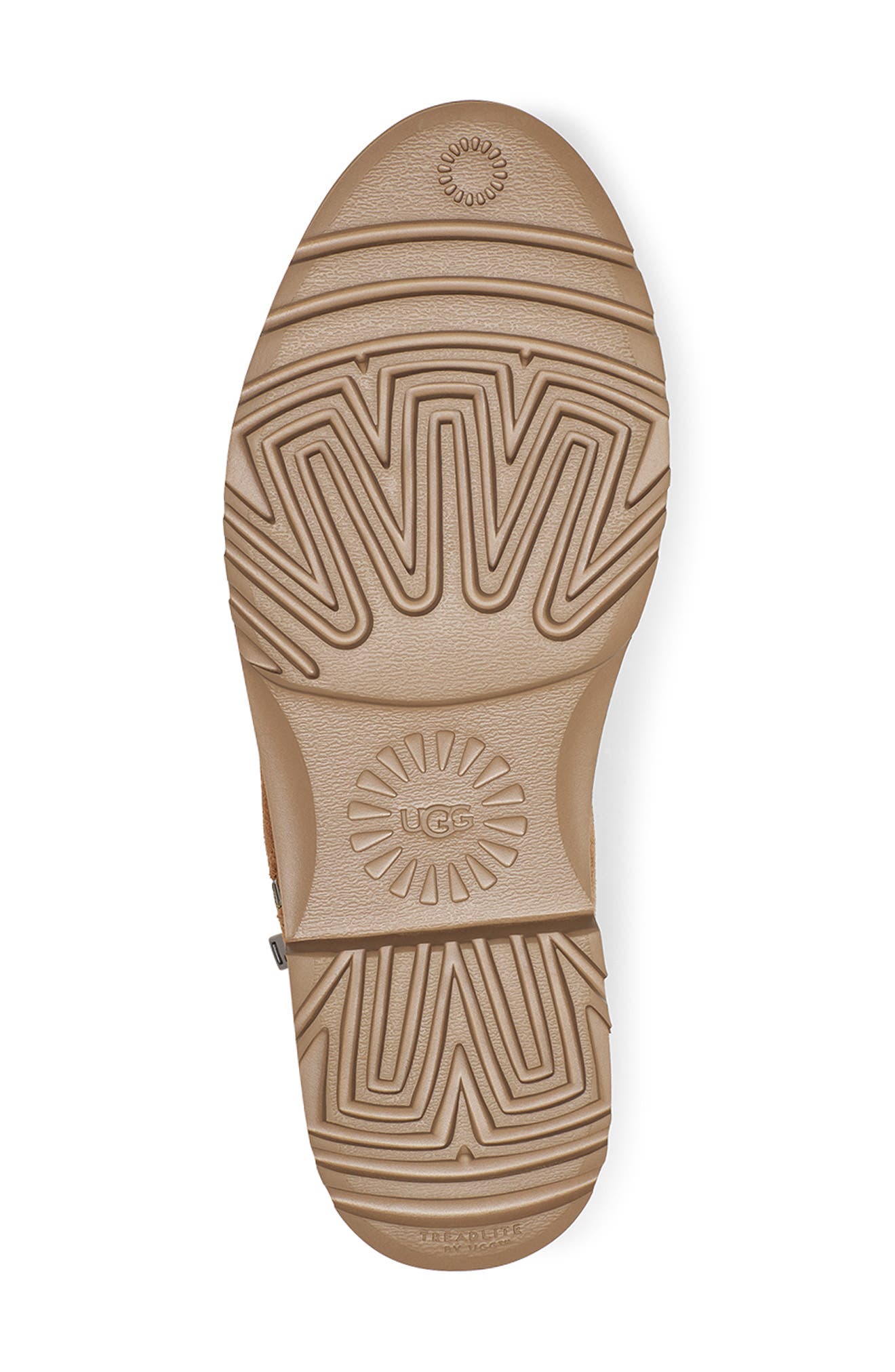 Romely Zip Bootie, Alternate, color, CHESTNUT