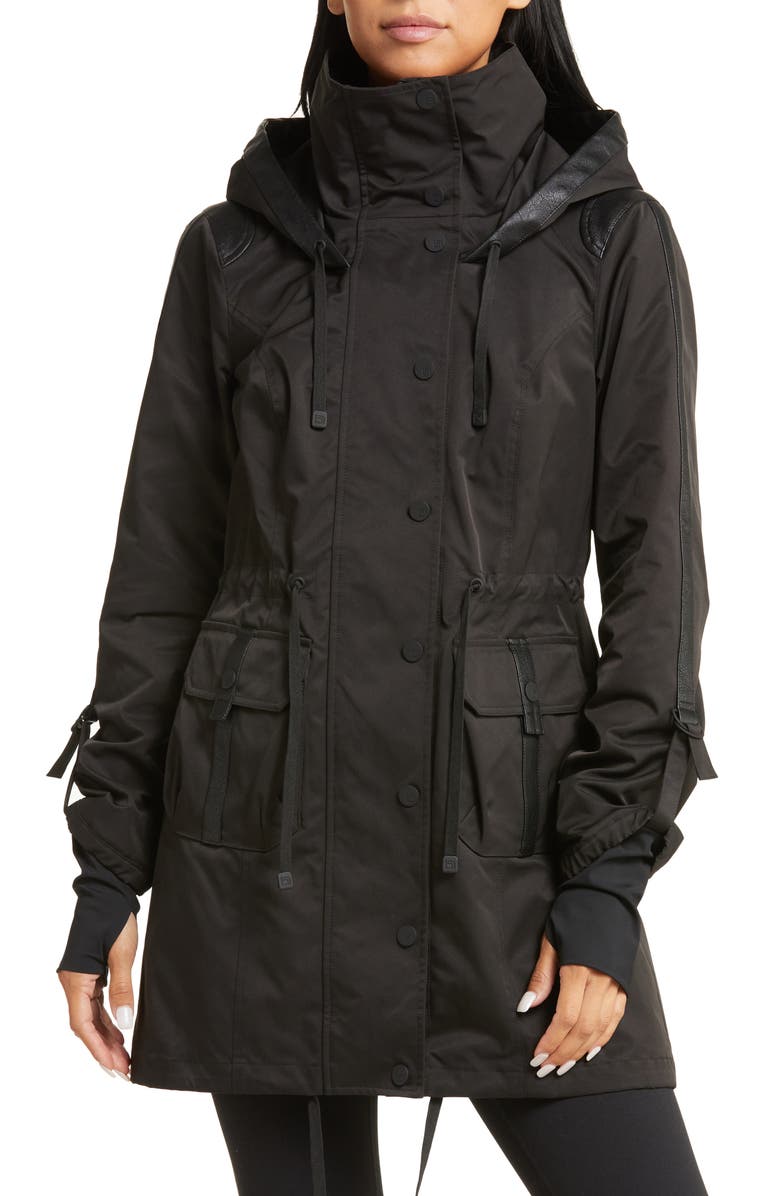 Blanc Noir Hooded Jacket, Alternate, color,