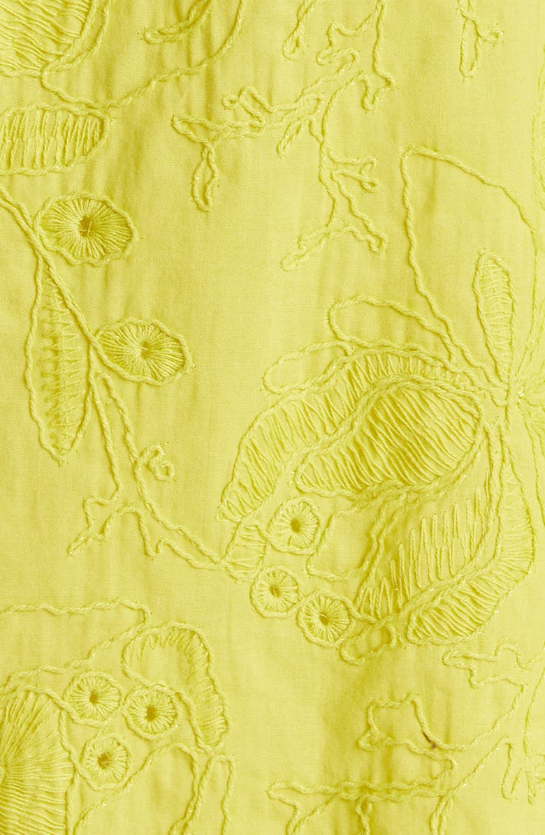 Masai Copenhagen Irma Cotton Eyelet Button-Up Top, Alternate, color, 