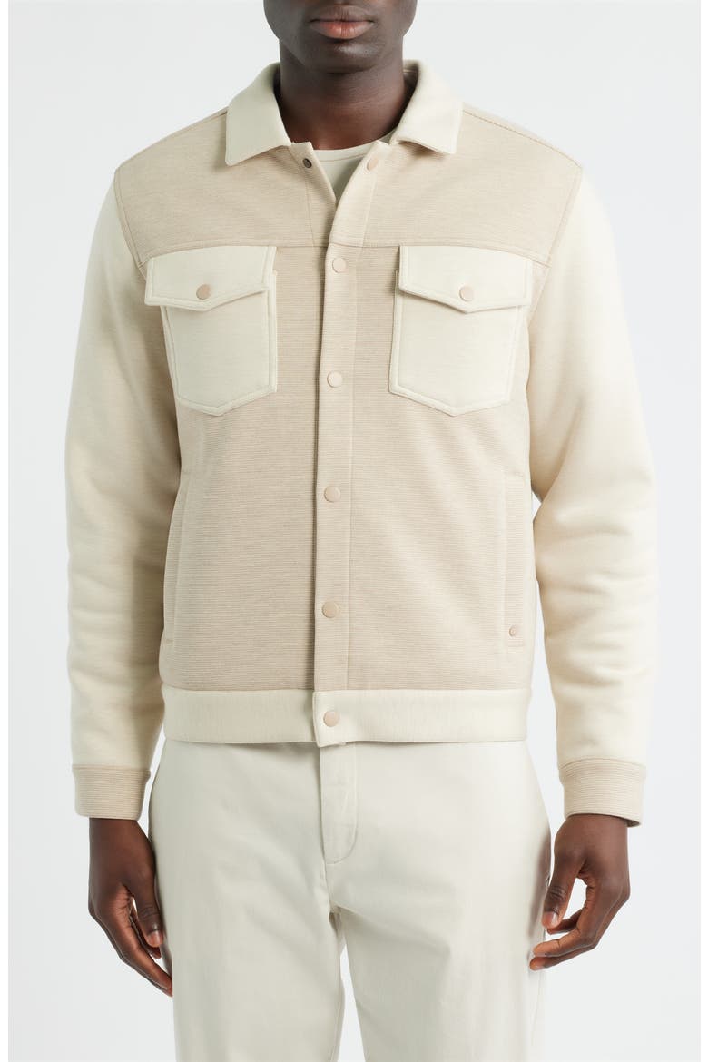 Isaak Two-Tone Jacket, Alternate, color, TAN