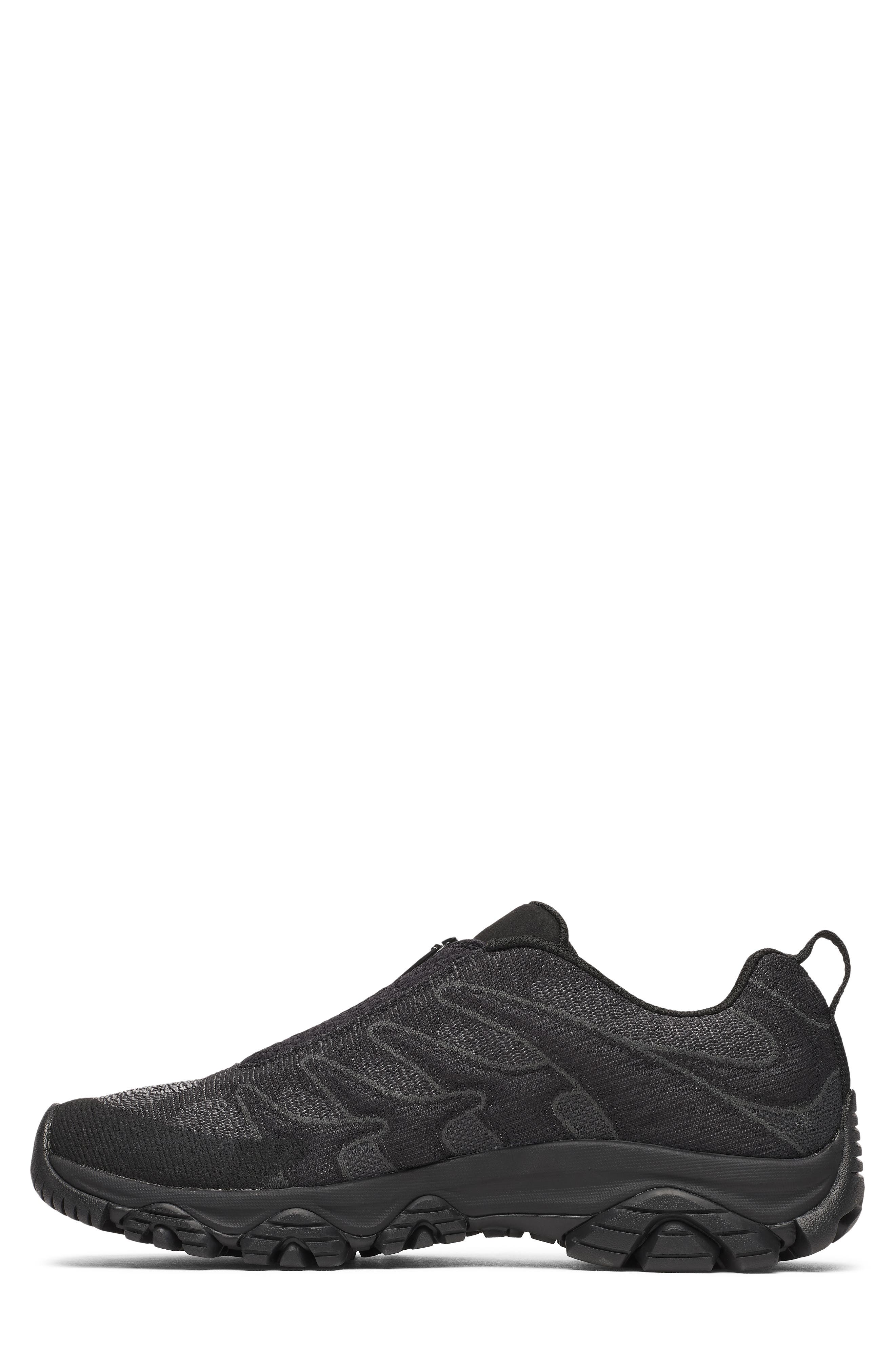 Moab 3 Trek Zip SE Hiking Shoe, Alternate, color, BLACK