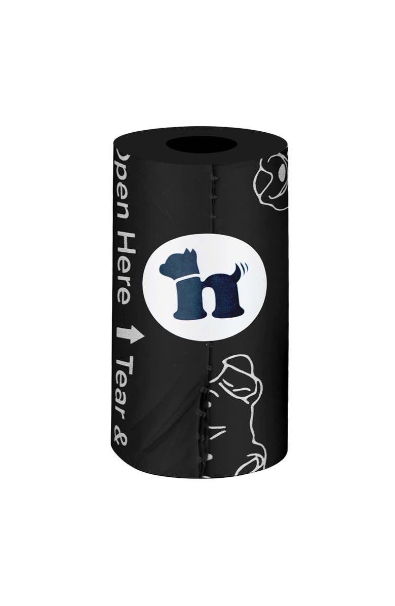 Puppington Greenest Pup Compostable Dog Poop Bags, Alternate, color, Onyx Black