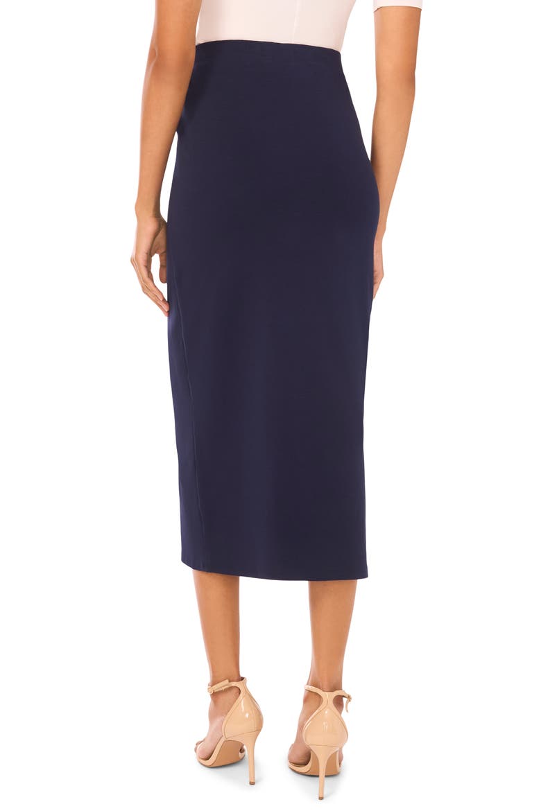 Pull On Midi Skirt, Alternate, color, CLASSIC NAVY