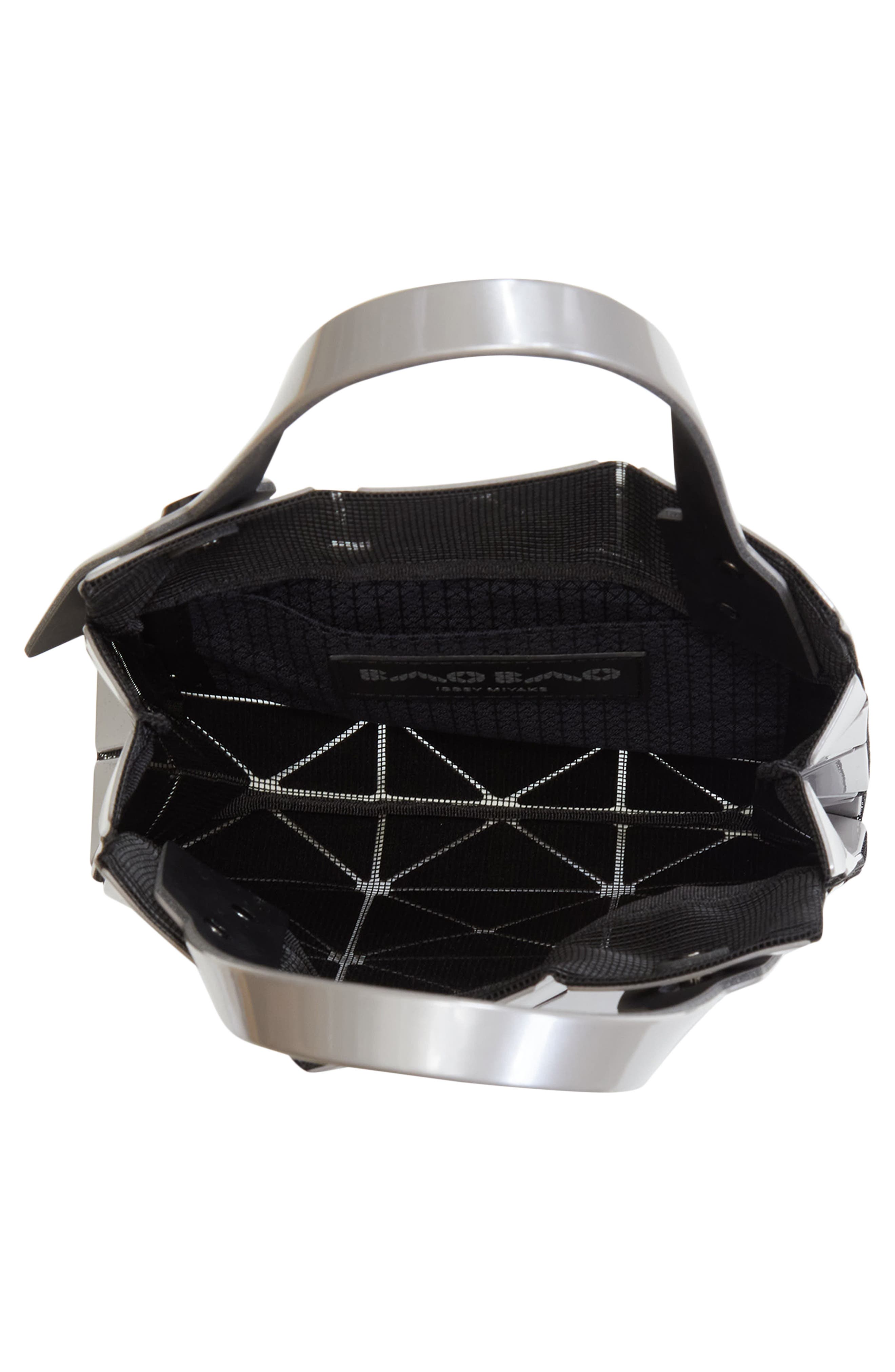 Bao Bao Issey Miyake Carat Top Handle Bag, Alternate, color, Gray