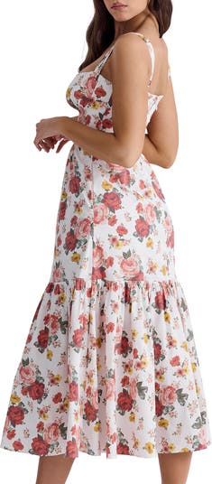 Sabrina Corset Fit & Flare Dress