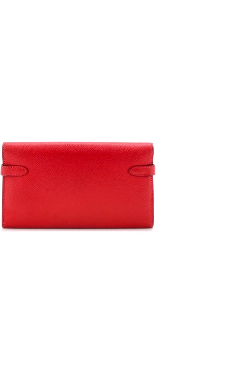 81034712 Kelly Wallet Epsom Long, Alternate, color, Rouge Vif