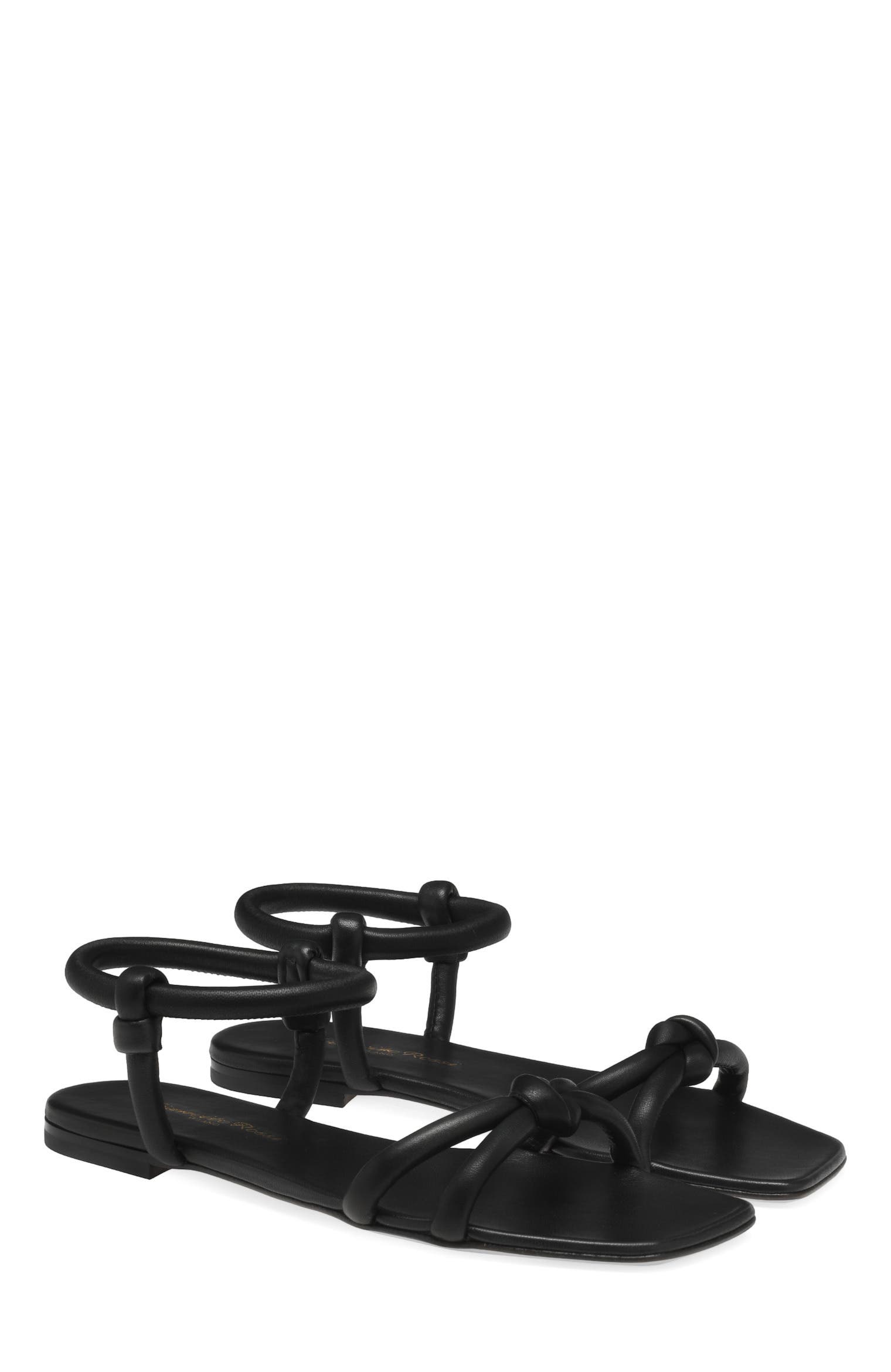 Gianvito Rossi Juno 05 Sandals, Alternate, color, Black