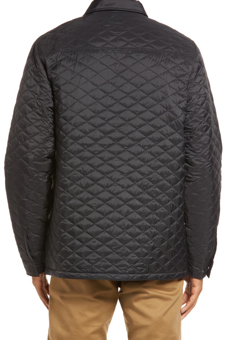 Men's Drill Chore Thermoball Coat, Alternate, color, BLACK