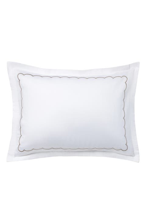 Scallop Standard Hotel Pillow Sham
