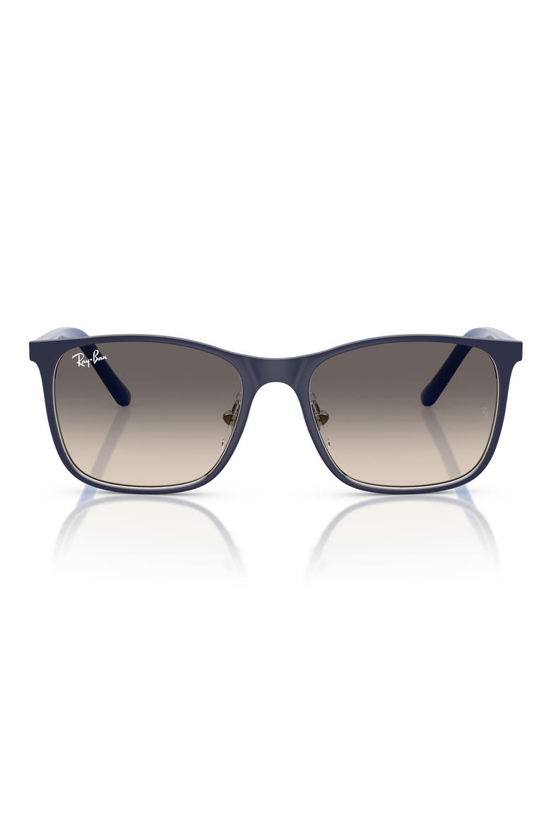48mm Gradient Square Sunglasses, Main, color, GRADIENT GREY