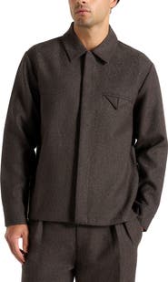 Manière De Voir Elliot Melange Tailored Shirt