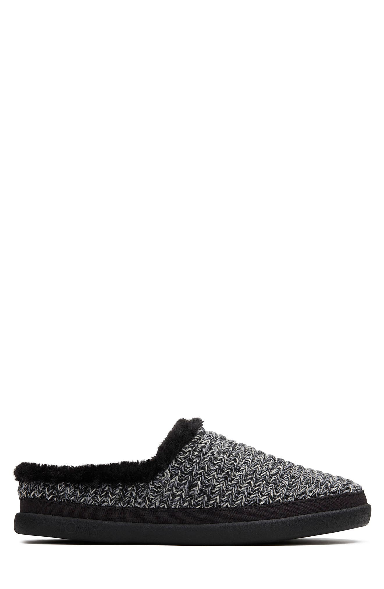 TOMS Faux Fur Lined Slipper, Alternate, color, 