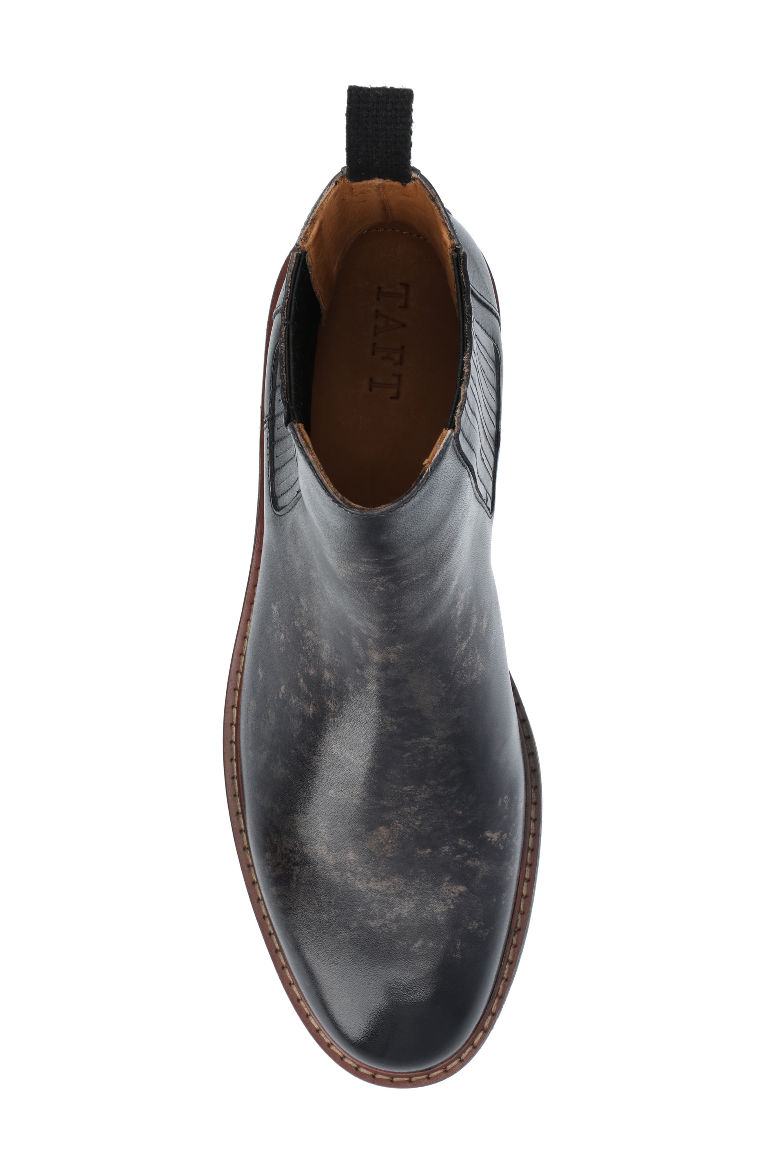 TAFT 365 Leather Lug Sole Chelsea Boot, Alternate, color, 