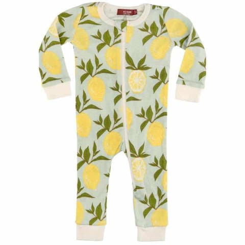 Organic Cotton Zipper Pajama (Baby)