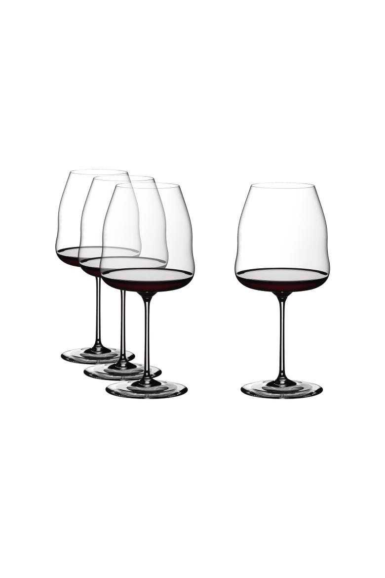 Winewings Pinot Noir/Nebbiolo Wine Glass, Buy 3 Get 4, Main, color, Clear