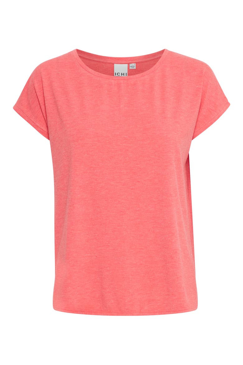 Ihrebel Short Sleeve Tee, Main, color, CALYPSO CORAL