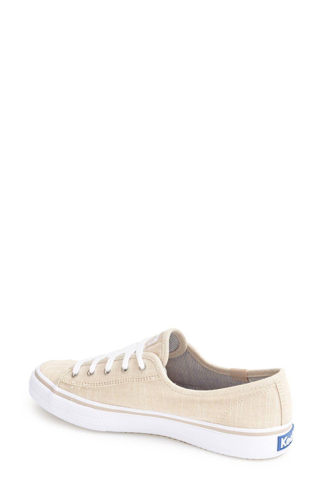 'Double Up - Linen' Sneaker, Alternate, color, NATURAL