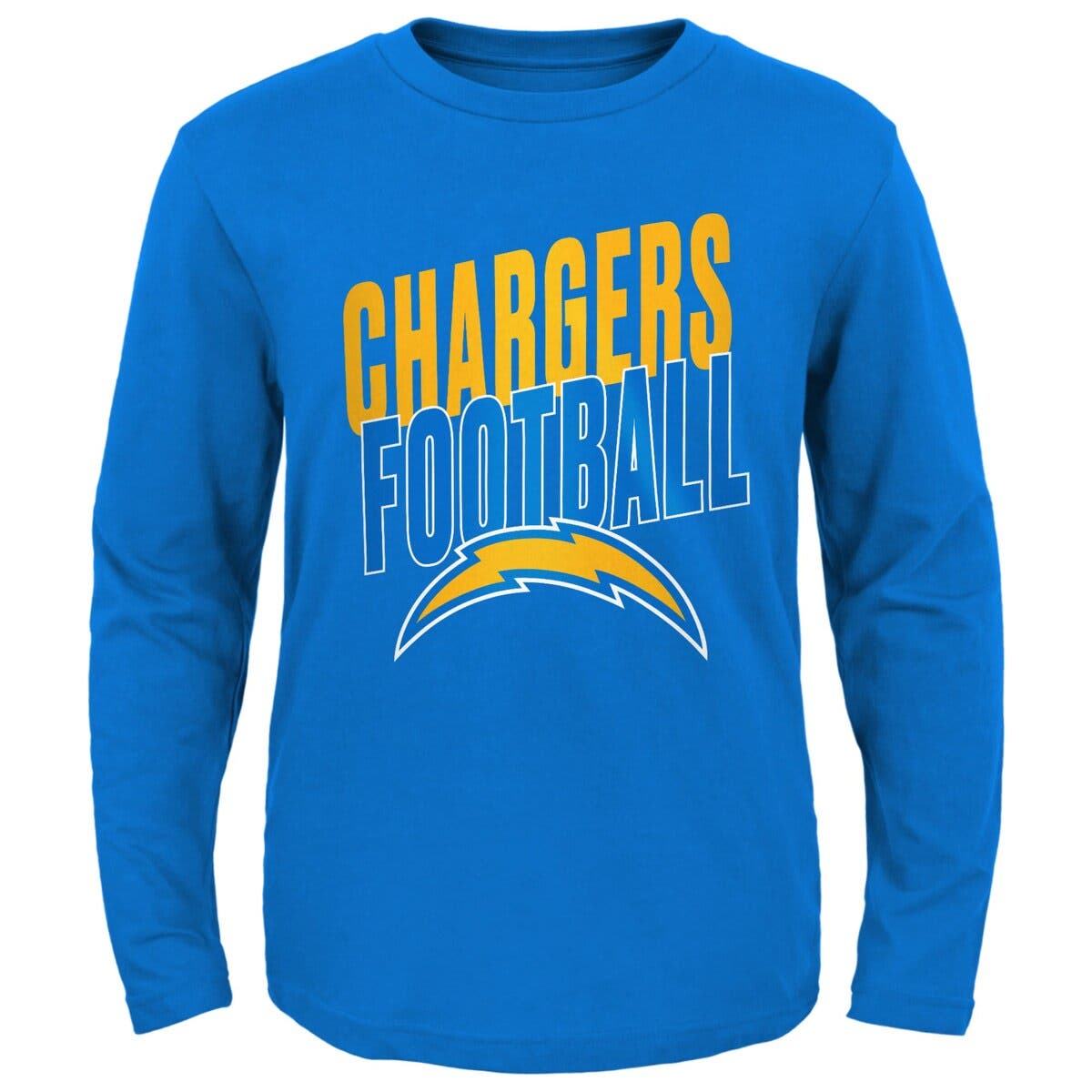 Outerstuff Youth Powder Blue Los Angeles Chargers Showtime Long Sleeve ...