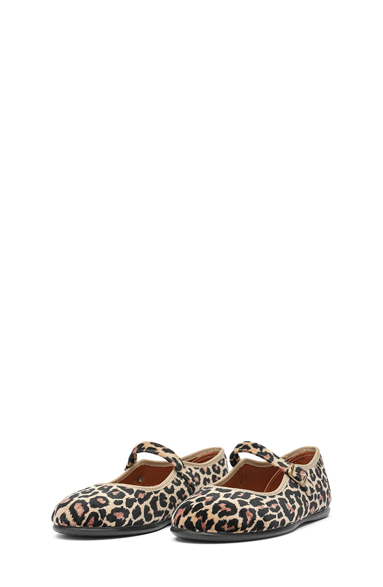 CHILDRENCHIC Water Repellent Leopard Print Mary Jane Shoe, Alternate, color, 