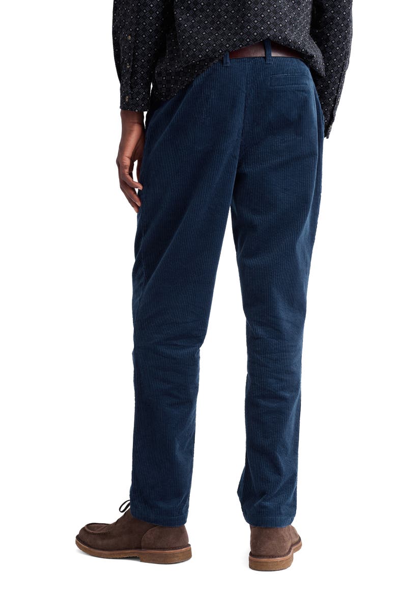 Yeoman Organic Cotton Corduroy Straight Leg Pants, Alternate, color, SEA CAVE