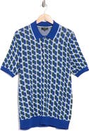 Ted Baker London Rossio Geo Zip Polo
