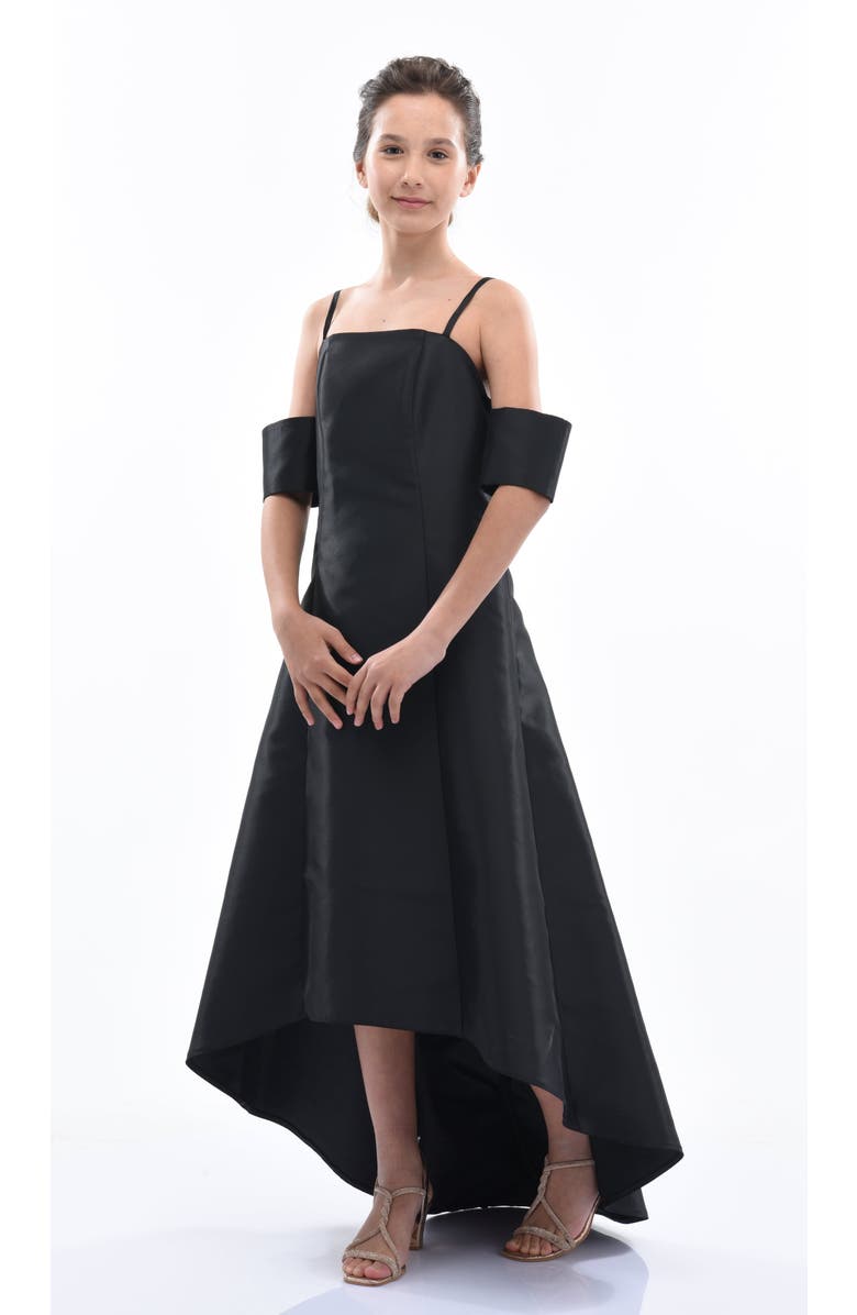 Tulleen Bexley Dress, Main, color, Black