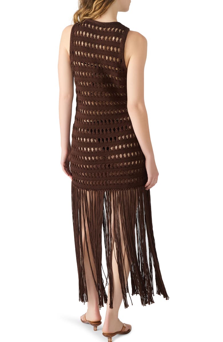Steve Madden Sleeveless Knit Dress, Alternate, color, Chocolate