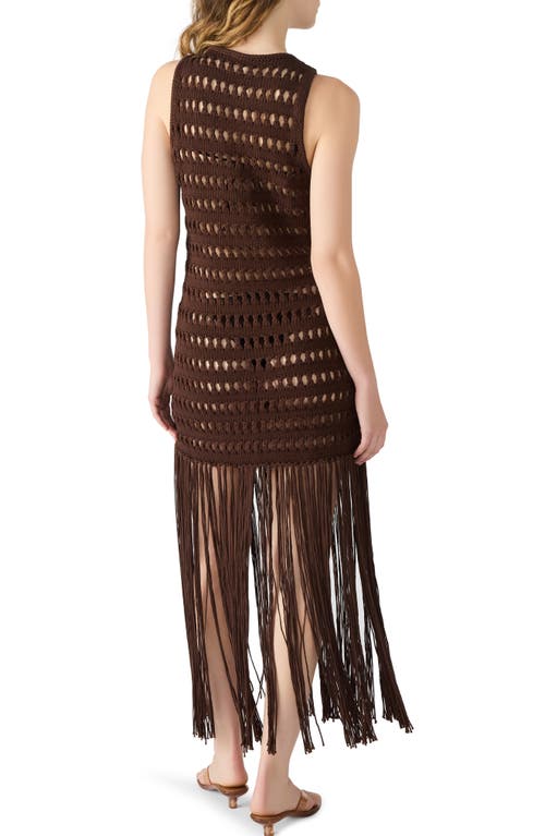 Steve Madden Sleeveless Knit Dress In Brown