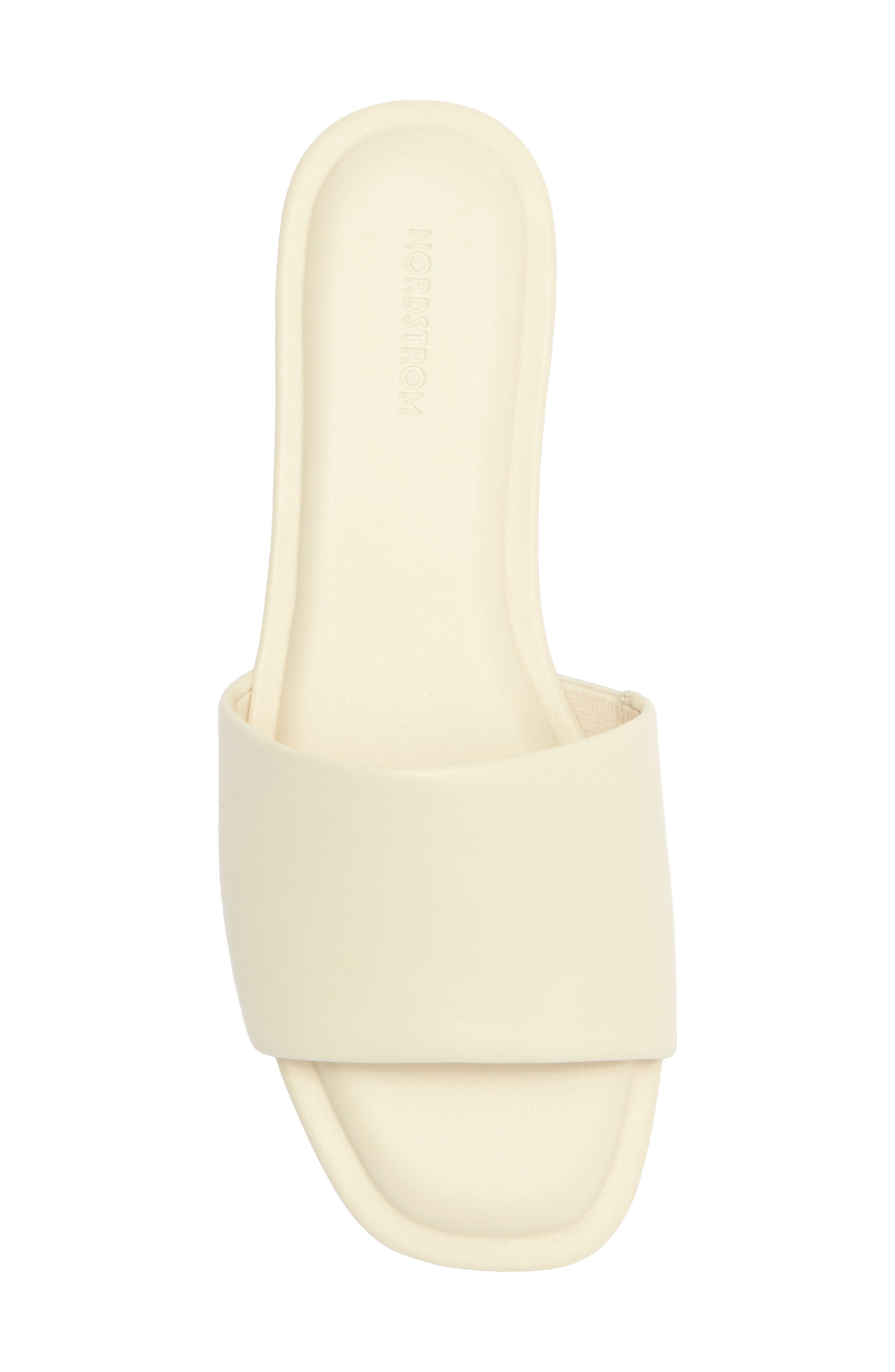 Nordstrom Caryl Slide Sandal, Alternate, color, Ivory Vanilla