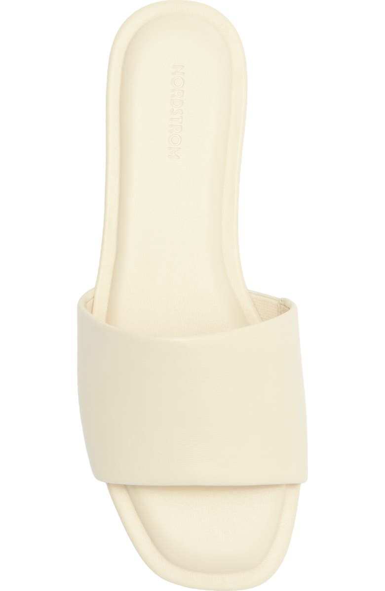 Nordstrom Caryl Slide Sandal, Alternate, color, Ivory Vanilla