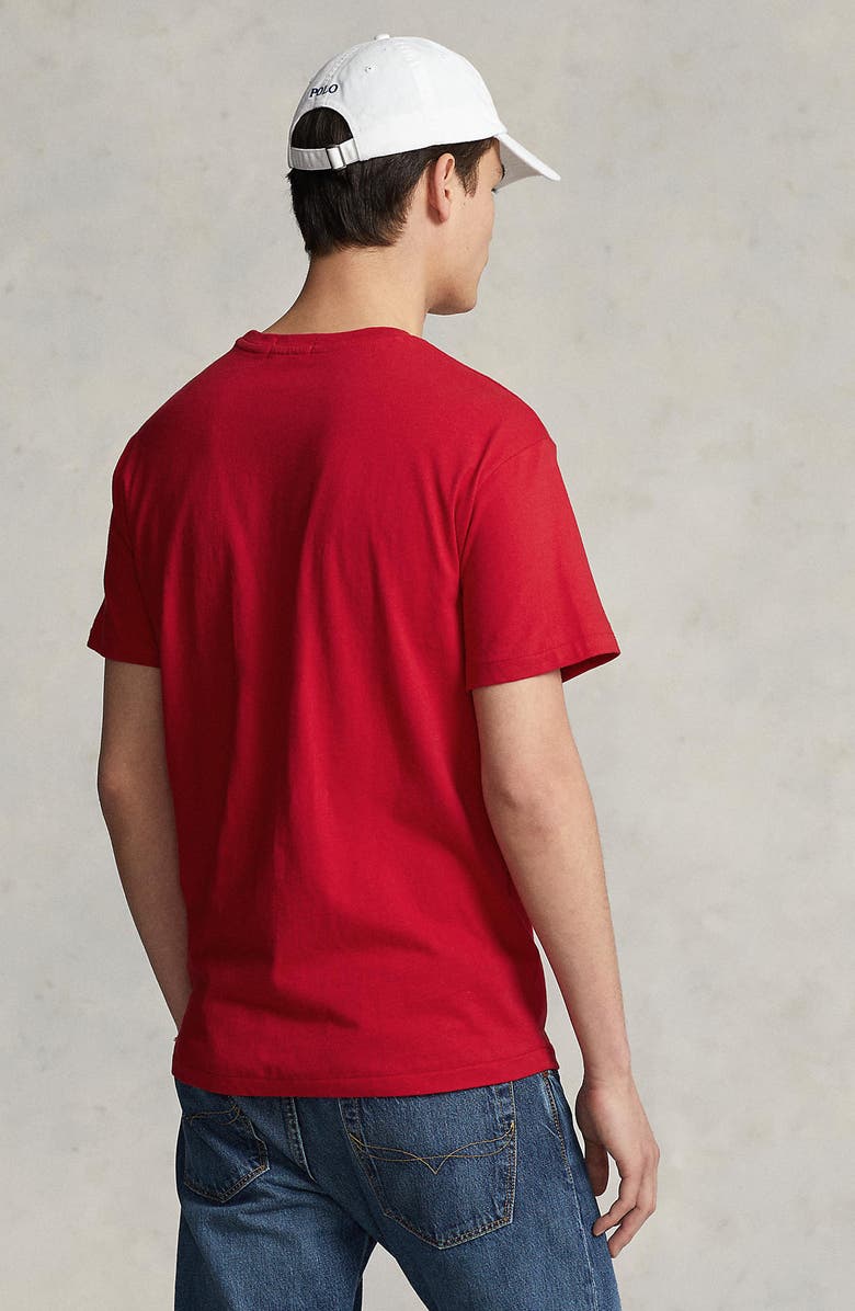 Polo Ralph Lauren Classic Fit American Flag Graphic T-Shirt, Alternate, color,