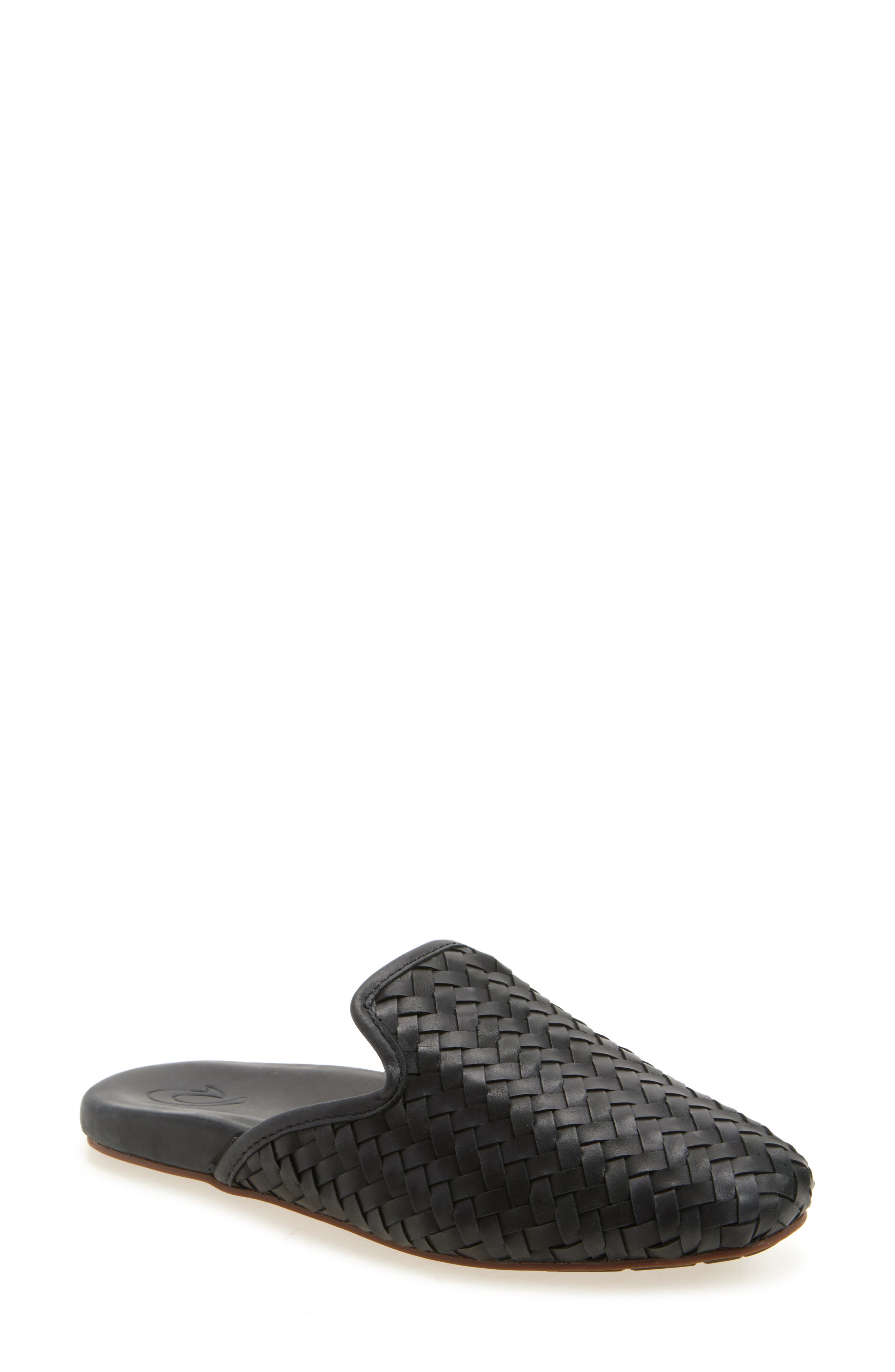 OluKai Mii Mule, Main, color, Onyx / Onyx