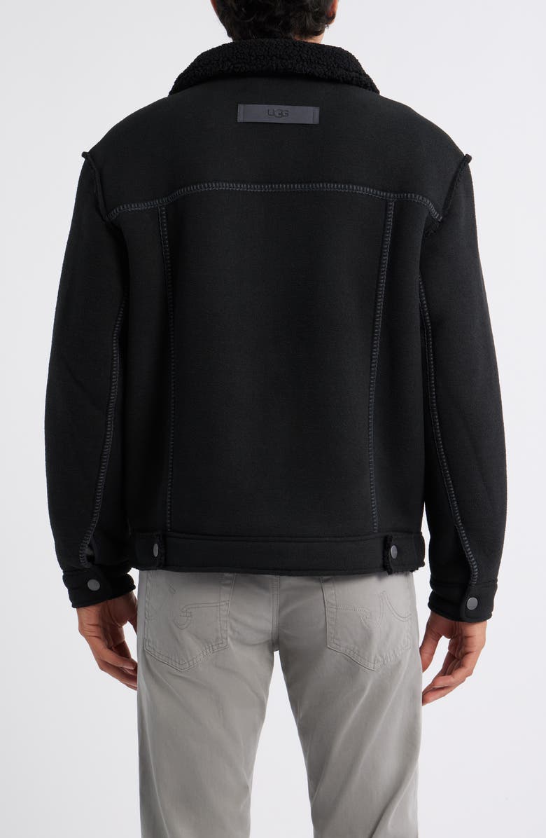 UGG<sup>®</sup> Janson UGGfluff Jacket II, Alternate, color, Black