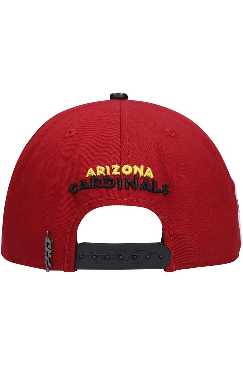 Men's Pro Standard Cardinal/Black Arizona Cardinals 2Tone Snapback Hat, Alternate, color, Cardinal