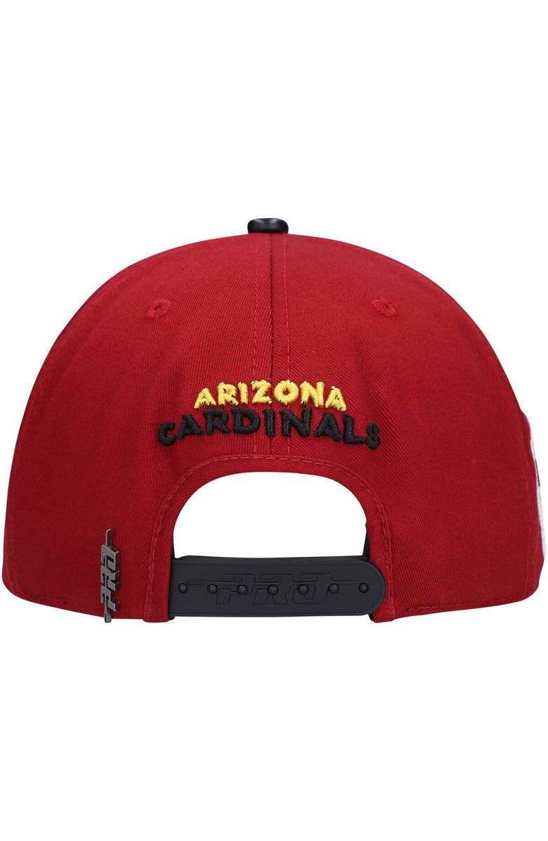 PRO STANDARD Men's Pro Standard Cardinal/Black Arizona Cardinals 2Tone Snapback Hat, Alternate, color, 