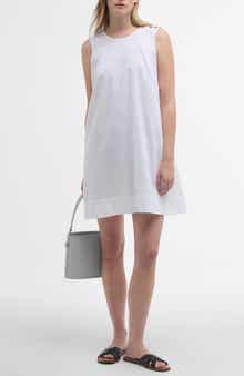 Lucy Sleeveless Cotton & Linen Minidress