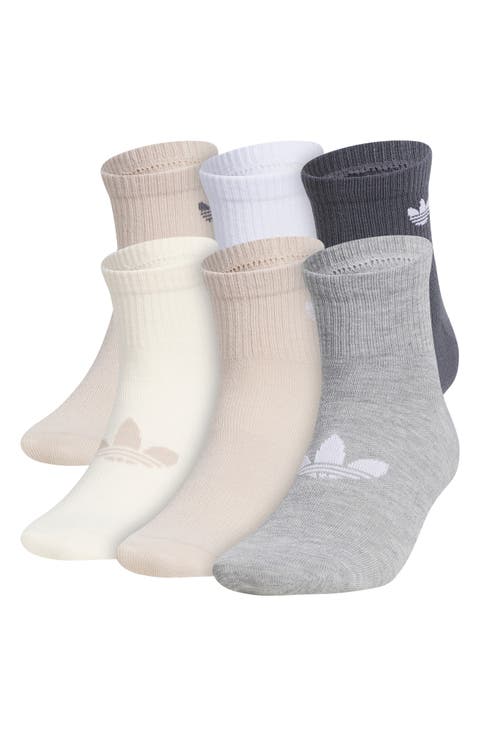 Gender Inclusive Originals Superlit Assorted 6-Pack Quarter Socks