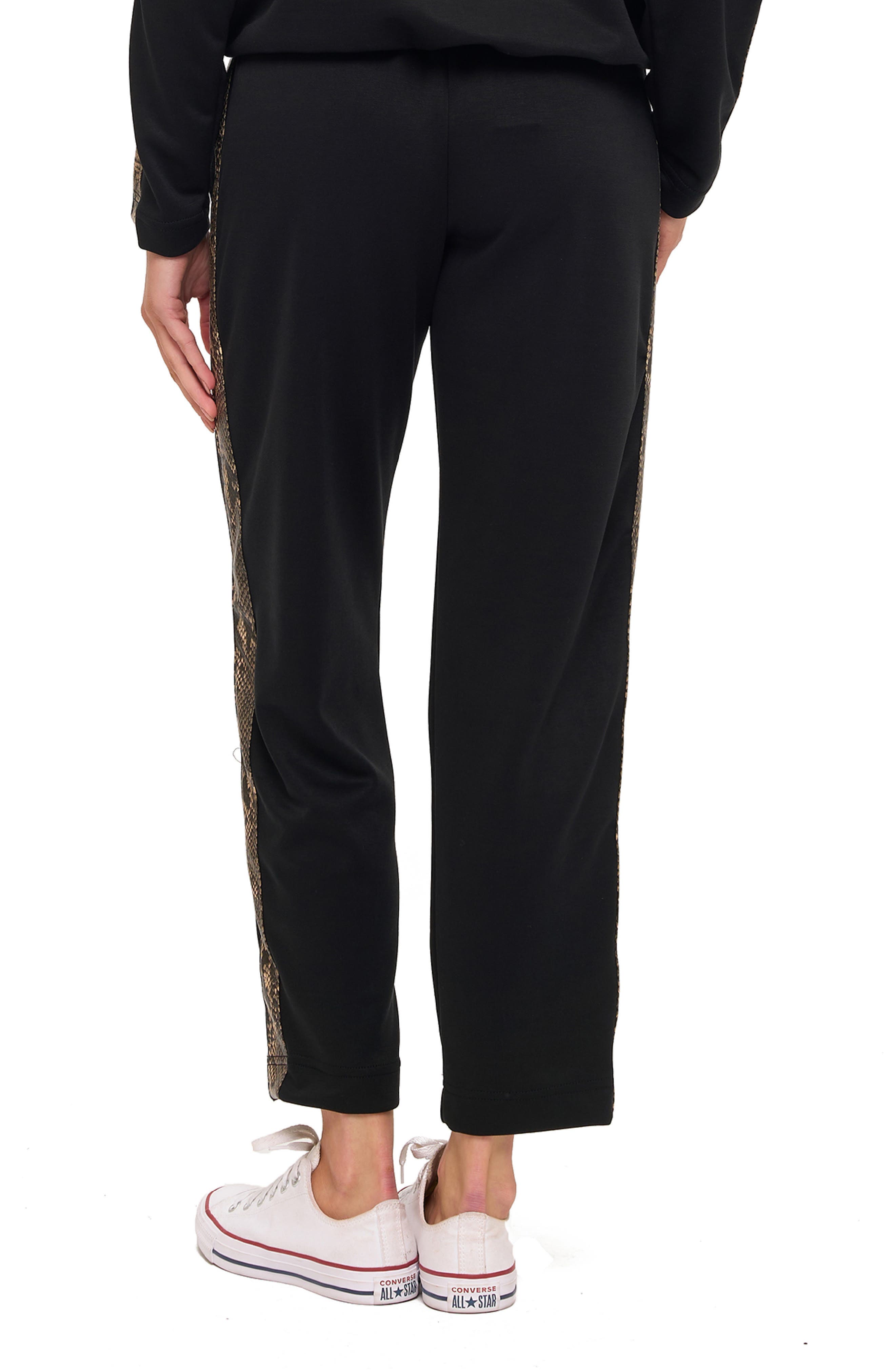 Modal Scuba Knit Stripe Joggers - image 2