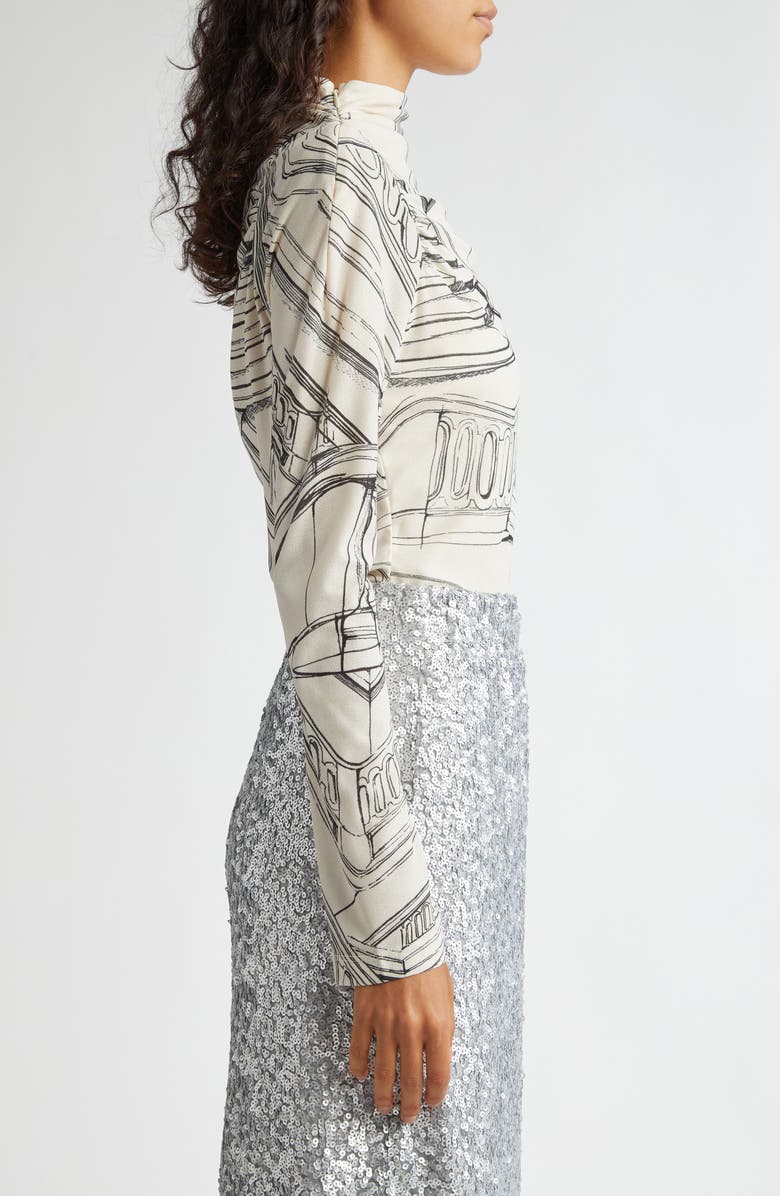 Stine Goya Staircase Print Long Sleeve Top | Nordstromrack