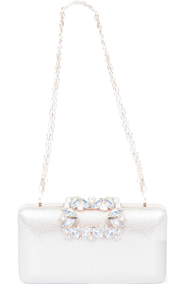 Lauren Lorraine Spring Clutch, Alternate, color, Gold