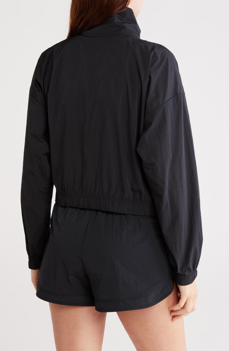 YOGALICIOUS Radiant Zip Pocket Jacket, Alternate, color, Black