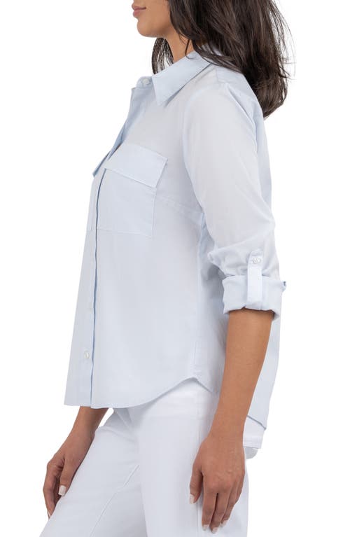 Kut From The Kloth Analeah Stretch Cotton Button-up Shirt