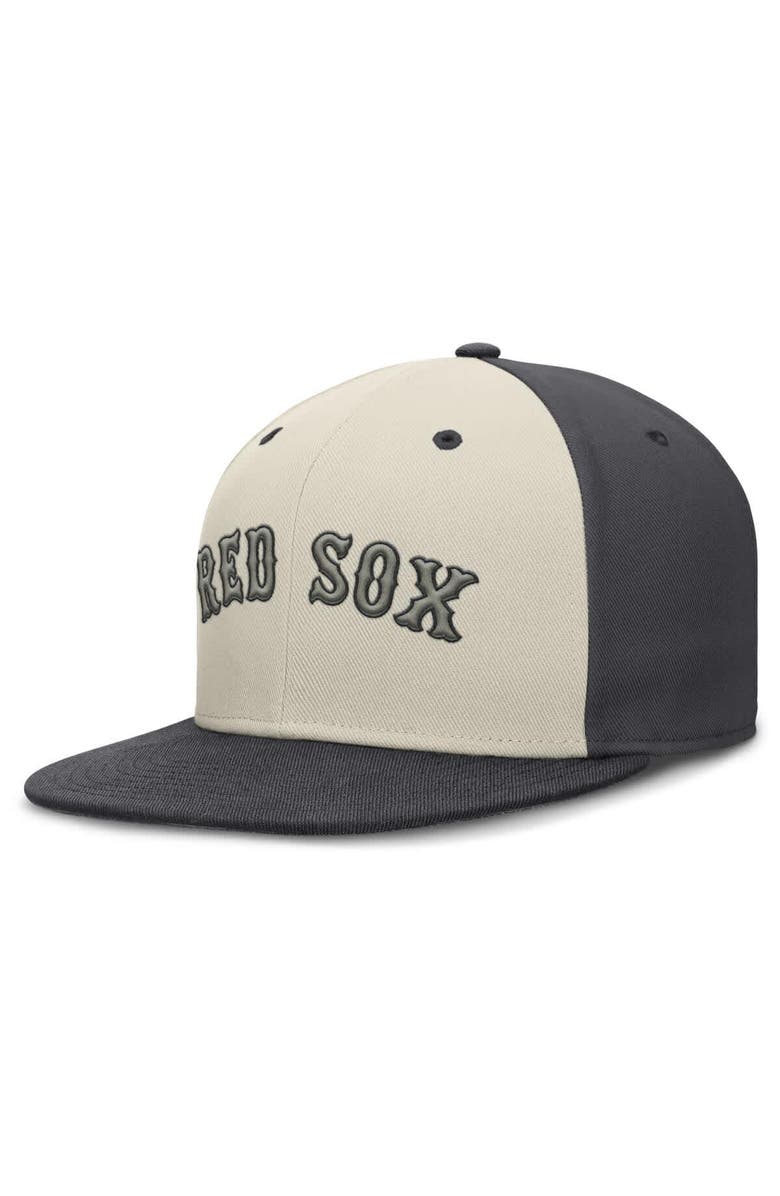 Nike Men's Nike Cream Boston Red Sox Dri-FIT True Fitted Hat, Alternate, color, Cream