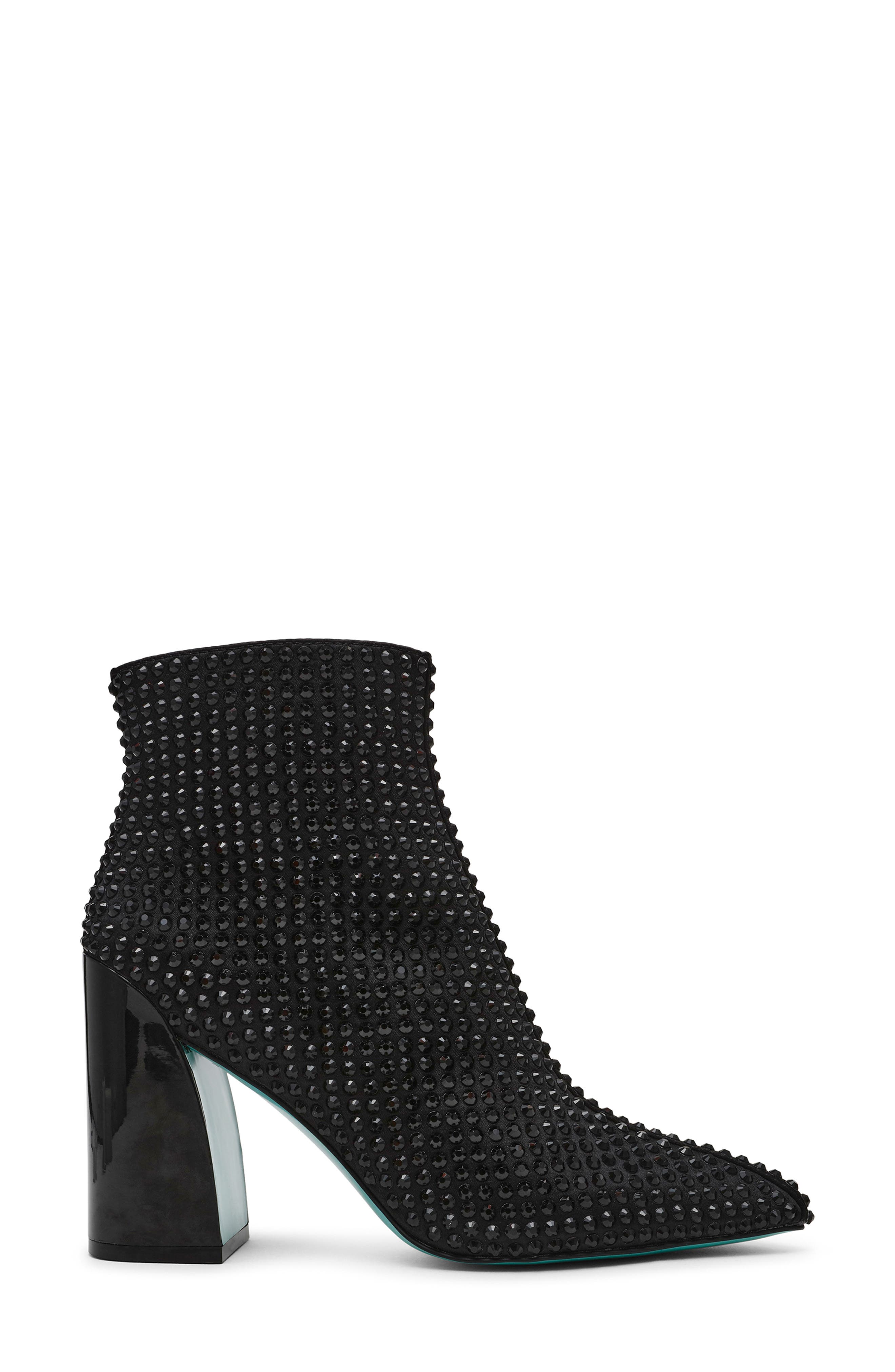 Betsey Johnson Colby Embellished Bootie, Alternate, color, 