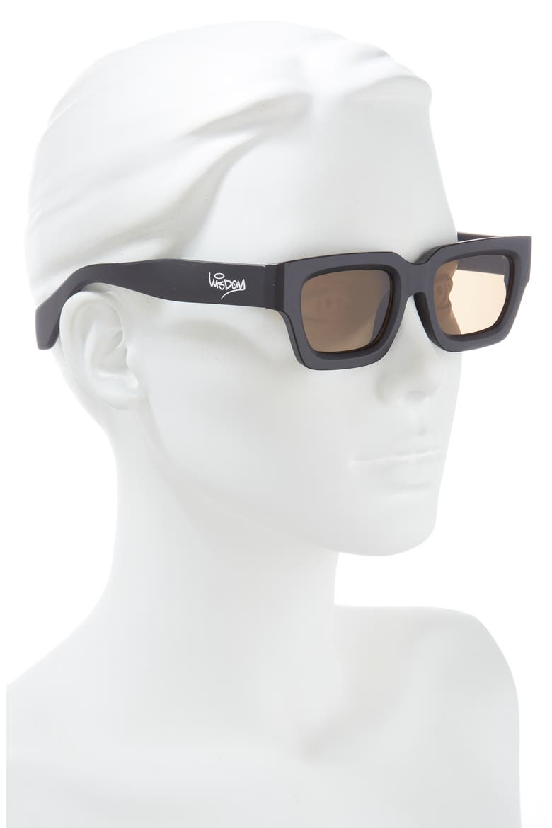 Frame 14 Square Sunglasses, Alternate, color, MATTE
