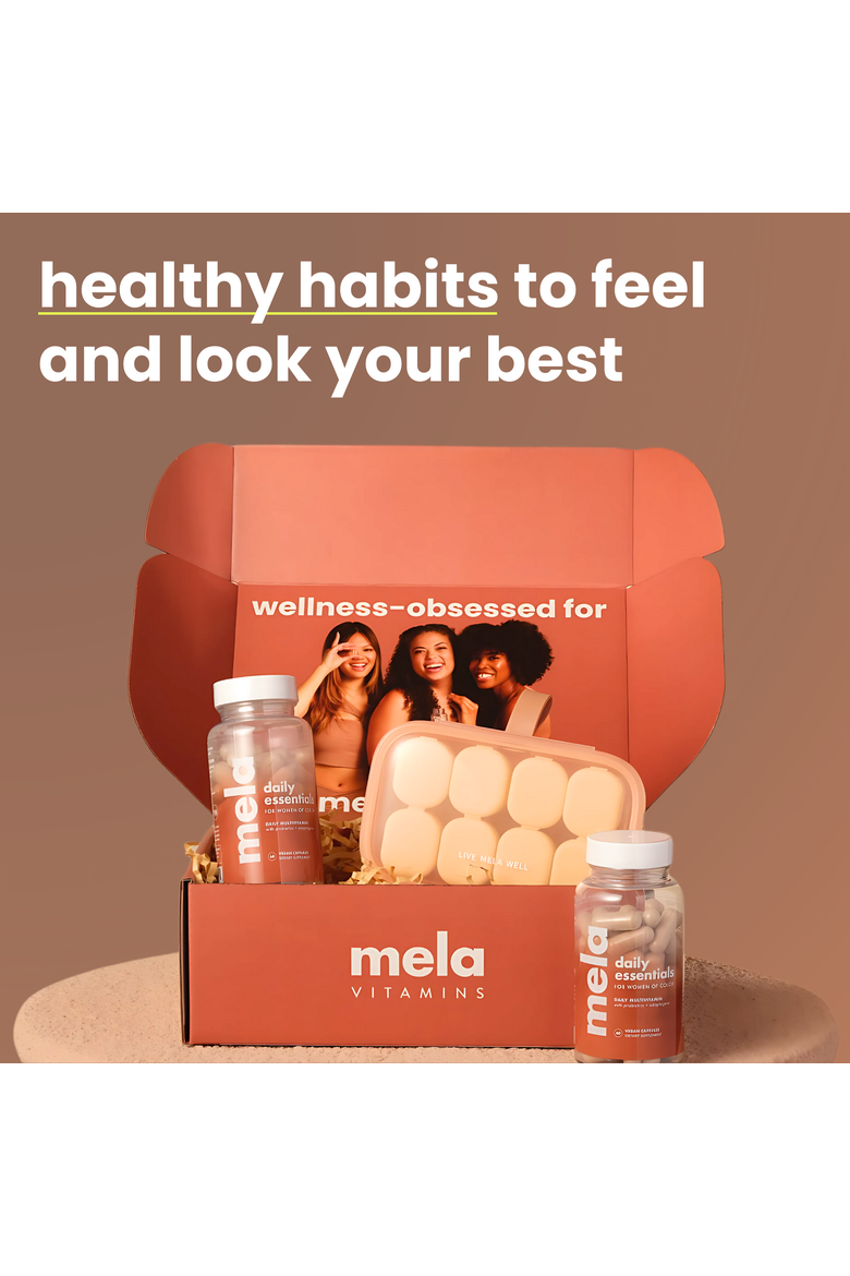 Healthy Habits Set for Women of Color, Alternate, color, Peachy Coral