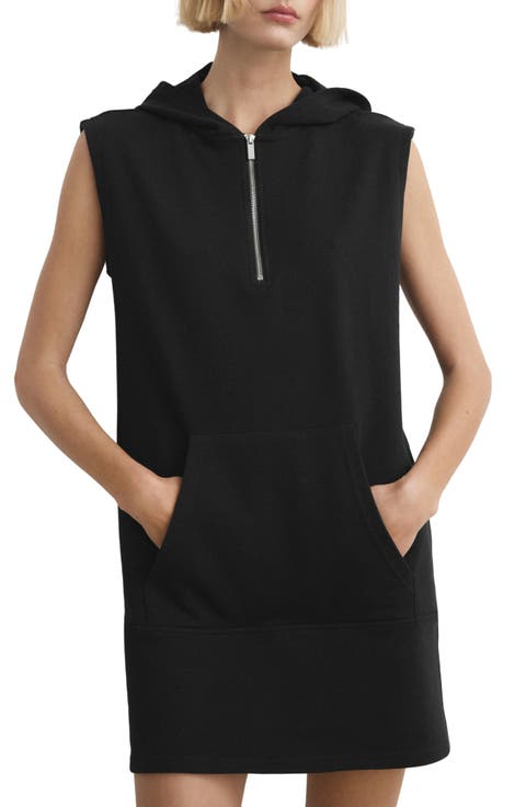 Half Zip Hooded Nightgown